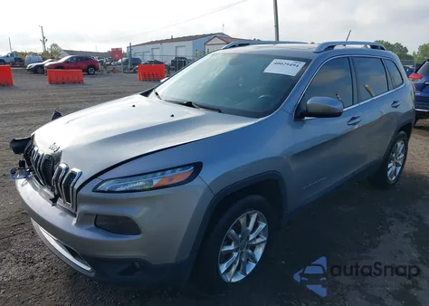 2015 Jeep Cherokee Limited из США, поврежденный, VIN 1C4PJMDSXFW719017